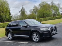 USED 2016 16 AUDI Q7 3.0 TDI QUATTRO S LINE 5d 269 BHP CHOICES OF 4 X 4 IN STOCK !!