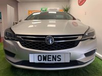 USED 2017 17 VAUXHALL ASTRA 1.6 TECH LINE CDTI 5d 134 BHP FREE 15 MONTHS AU WARRANTY