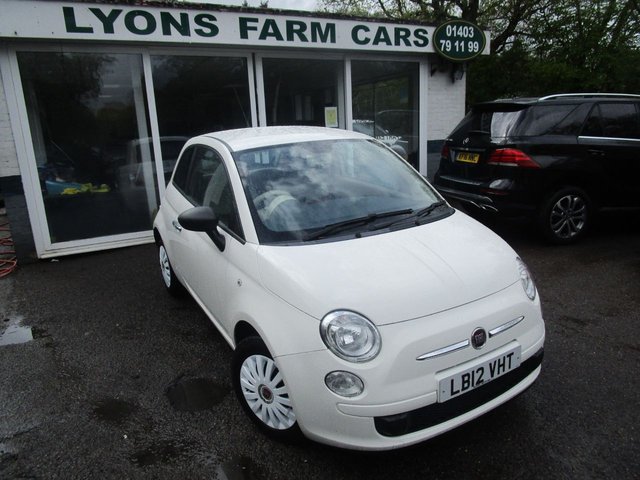 2012 12 Fiat 500 1.2 POP 3d 69 BHP