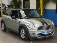 USED 2008 08 MINI HATCH COOPER 1.6 COOPER D 3d 108 BHP &pound;20 Road Tax.  Excellent service history and in good condition