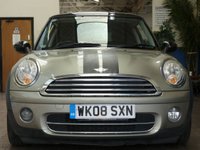 USED 2008 08 MINI HATCH COOPER 1.6 COOPER D 3d 108 BHP &pound;20 Road Tax.  Excellent service history and in good condition