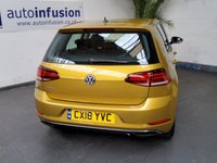 USED 2018 18 VOLKSWAGEN GOLF 1.0 SE TSI BLUEMOTION TECHNOLOGY 5d 109 BHP STUNNING EXAMPLE APPLE ANDROID CARPLAY