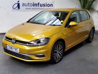 USED 2018 18 VOLKSWAGEN GOLF 1.0 SE TSI BLUEMOTION TECHNOLOGY 5d 109 BHP STUNNING EXAMPLE APPLE ANDROID CARPLAY