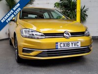 USED 2018 18 VOLKSWAGEN GOLF 1.0 SE TSI BLUEMOTION TECHNOLOGY 5d 109 BHP STUNNING EXAMPLE APPLE ANDROID CARPLAY