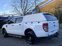 USED 2015 65 FORD RANGER 2.2 XL 4X4 DCB TDCI (150) TRUCKMAN TOP 