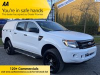 USED 2015 65 FORD RANGER 2.2 XL 4X4 DCB TDCI (150) TRUCKMAN TOP 