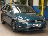 USED 2017 67 VOLKSWAGEN GOLF 1.4 SE NAVIGATION TSI BLUEMOTION TECHNOLOGY DSG 5d 124 BHP SAT NAV 1 OWNER FSH