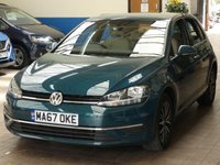 USED 2017 67 VOLKSWAGEN GOLF 1.4 SE NAVIGATION TSI BLUEMOTION TECHNOLOGY DSG 5d 124 BHP SAT NAV 1 OWNER FSH