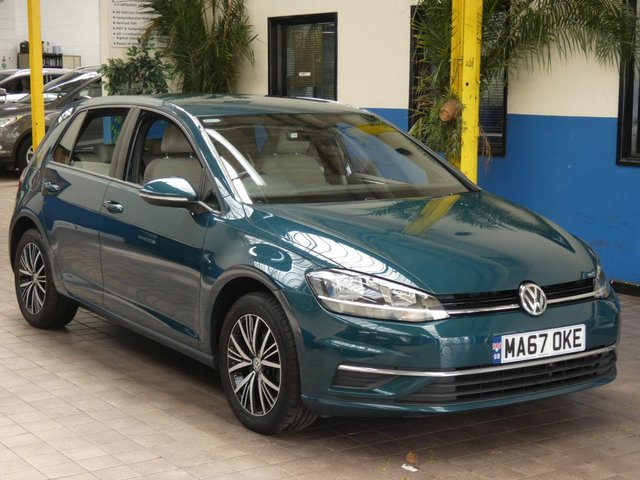 2017 67 Volkswagen Golf 1.4 SE NAVIGATION TSI BLUEMOTION TECHNOLOGY DSG 5d 124 BHP