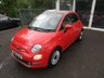 USED 2018 18 FIAT 500C 1.2 CONVERTIBLE LOUNGE 2d 69 BHP NEW SHAPE *DAB RADIO* Low Mileage, Just Serviced, One Previous Owner, NEW MOT, Great fuel economy!