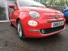 USED 2018 18 FIAT 500C 1.2 CONVERTIBLE LOUNGE 2d 69 BHP NEW SHAPE *DAB RADIO* Low Mileage, Just Serviced, One Previous Owner, NEW MOT, Great fuel economy!