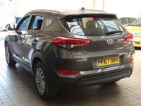 USED 2018 67 HYUNDAI TUCSON 1.6 GDI SE BLUE DRIVE 5d 130 BHP GENUINE LOW MILES 1 OWNER