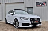 USED 2014 14 AUDI A3 2.0 S3 QUATTRO 3d 296 BHP HEATED SEATS+18" ALLOYS