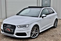 USED 2014 14 AUDI A3 2.0 S3 QUATTRO 3d 296 BHP HEATED SEATS+18" ALLOYS