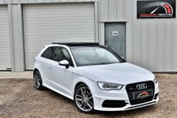 USED 2014 14 AUDI A3 2.0 S3 QUATTRO 3d 296 BHP HEATED SEATS+18" ALLOYS