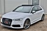 USED 2014 14 AUDI A3 2.0 S3 QUATTRO 3d 296 BHP HEATED SEATS+18" ALLOYS