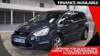 USED 2013 63 FORD S-MAX 2.0 TITANIUM TDCI 5d 161 BHP * 7 SEATS * PRIVACY GLASS *  MOT OCTOBER * 2 KEYS *