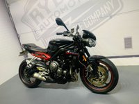 USED 2018 18 TRIUMPH STREET TRIPLE 765 R, LOW  OFFICIAL FACTORY LOW HEIGHT BIKE