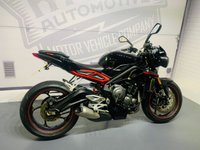 USED 2018 18 TRIUMPH STREET TRIPLE 765 R, LOW  OFFICIAL FACTORY LOW HEIGHT BIKE