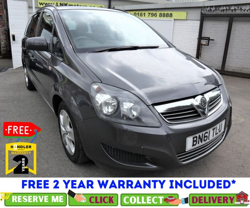 View our VAUXHALL ZAFIRA