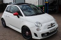 USED 2013 13 ABARTH 595 1.4 TURISMO 3d 160 BHP VIEW AND RESERVE ONLINE OR CALL 01527-853940 FOR MORE INFO.
