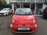 USED 2018 18 FIAT 500C 1.2 CONVERTIBLE LOUNGE 3d 69 BHP Full Service History + Just Serviced, One Owner, NEW MOT, Great fuel economy! Convertible