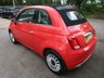USED 2018 18 FIAT 500C 1.2 CONVERTIBLE LOUNGE 3d 69 BHP Full Service History + Just Serviced, One Owner, NEW MOT, Great fuel economy! Convertible