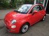 USED 2018 18 FIAT 500C 1.2 CONVERTIBLE LOUNGE 3d 69 BHP Full Service History + Just Serviced, One Owner, NEW MOT, Great fuel economy! Convertible