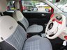 USED 2018 18 FIAT 500C 1.2 CONVERTIBLE LOUNGE 3d 69 BHP Full Service History + Just Serviced, One Owner, NEW MOT, Great fuel economy! Convertible