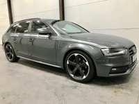 USED 2012 62 AUDI A4 2.0 TDI BLACK EDITION AVANT 143 BHP FSH, DAB, B+O Sound, Cruise