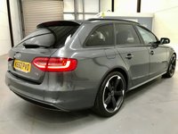 USED 2012 62 AUDI A4 2.0 TDI BLACK EDITION AVANT 143 BHP FSH, DAB, B+O Sound, Cruise