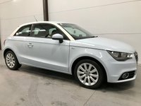 USED 2012 12 AUDI A1 1.4 TFSI SPORT 3d S TRONIC 122 BHP Cumulus Blue-S Tronic-&pound;30 Tax