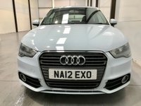 USED 2012 12 AUDI A1 1.4 TFSI SPORT 3d S TRONIC 122 BHP Cumulus Blue-S Tronic-&pound;30 Tax