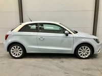 USED 2012 12 AUDI A1 1.4 TFSI SPORT 3d S TRONIC 122 BHP Cumulus Blue-S Tronic-&pound;30 Tax