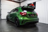 USED 2016 08 MERCEDES-BENZ A-CLASS 2.0 AMG A 45 4MATIC PREMIUM 5d 375 BHP F/S/H+ 2 KEYS+ REV CAMERA