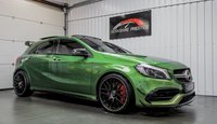 USED 2016 08 MERCEDES-BENZ A-CLASS 2.0 AMG A 45 4MATIC PREMIUM 5d 375 BHP F/S/H+ 2 KEYS+ REV CAMERA