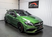 USED 2016 08 MERCEDES-BENZ A-CLASS 2.0 AMG A 45 4MATIC PREMIUM 5d 375 BHP F/S/H+ 2 KEYS+ REV CAMERA