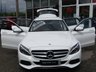 USED 2014 64 MERCEDES-BENZ C CLASS 2.1 C220 BLUETEC SPORT 5d 170 BHP ARTIC WHITE REVERSING CAMERA