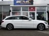 USED 2014 64 MERCEDES-BENZ C CLASS 2.1 C220 BLUETEC SPORT 5d 170 BHP ARTIC WHITE REVERSING CAMERA
