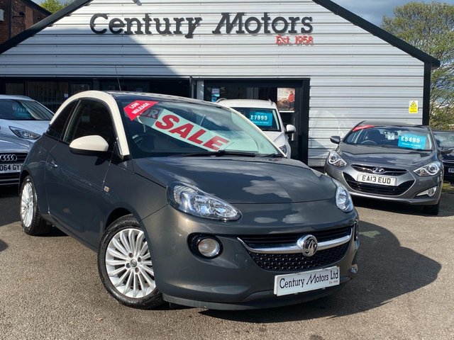 2014 64 Vauxhall Adam 1.2i GLAM IntelliLink SAT NAV 3dr - PANORAMIC ROOF