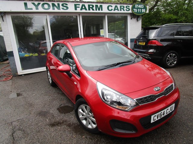 2014 64 Kia Rio 1.2 VR7 5d 84 BHP