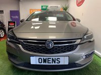 USED 2016 66 VAUXHALL ASTRA 1.6 ELITE NAV CDTI ECOFLEX S/S 5d 108 BHP 1 COMPANY OWNER, FULL MAIN DEALER SERVICE HISTORY.