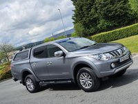 USED 2016 66 MITSUBISHI L200 2.4 DI-D 4X4 BARBARIAN DCB 178 BHP CANOPY+SAT NAV+LEATHER+ S HISTORY
