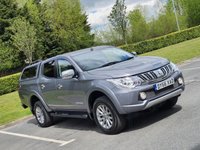 USED 2016 66 MITSUBISHI L200 2.4 DI-D 4X4 BARBARIAN DCB 178 BHP CANOPY+SAT NAV+LEATHER+ S HISTORY