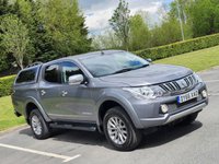 USED 2016 66 MITSUBISHI L200 2.4 DI-D 4X4 BARBARIAN DCB 178 BHP CANOPY+SAT NAV+LEATHER+ S HISTORY