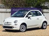 USED 2016 65 FIAT 500C 1.2 LOUNGE CONVERTIBLE 3d 69 BHP 