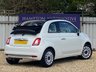 USED 2016 65 FIAT 500C 1.2 LOUNGE CONVERTIBLE 3d 69 BHP 