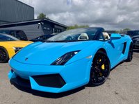 USED 2010 10 LAMBORGHINI GALLARDO 5.2 V10 SPYDER 2d 513 BHP 