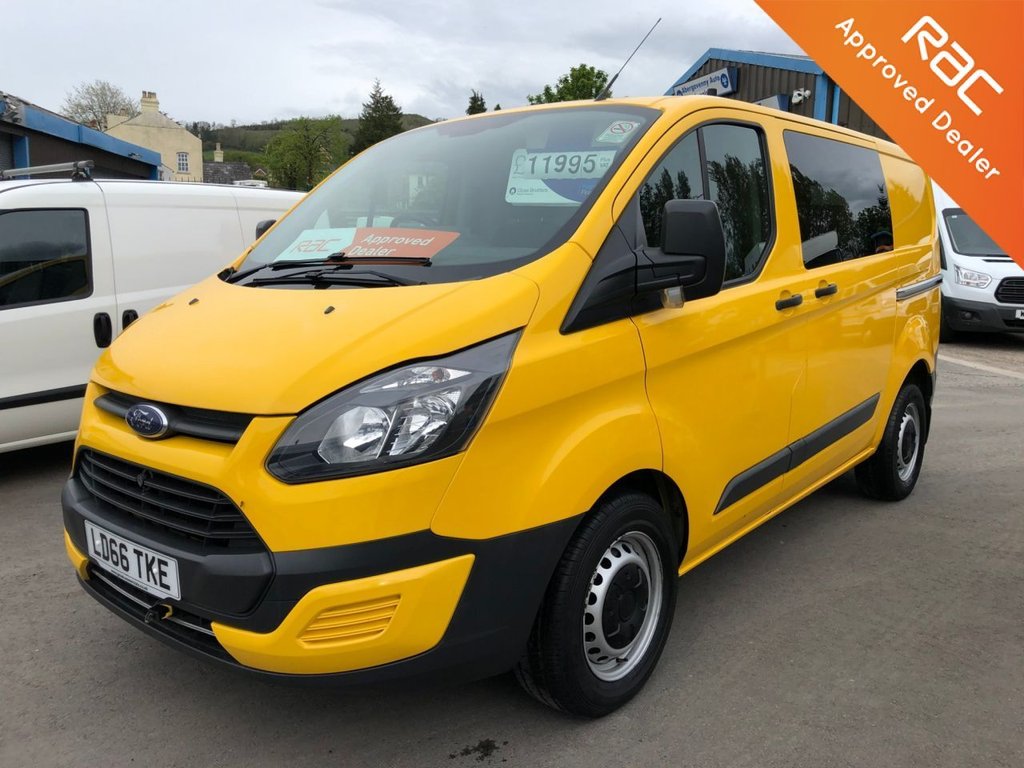 View our FORD TRANSIT CUSTOM
