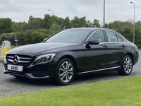 USED 2016 66 MERCEDES-BENZ C CLASS 2.1 C220 D SPORT 4d 170 BHP Sat Nav Full Heated Leather